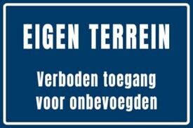 eigen-terrein