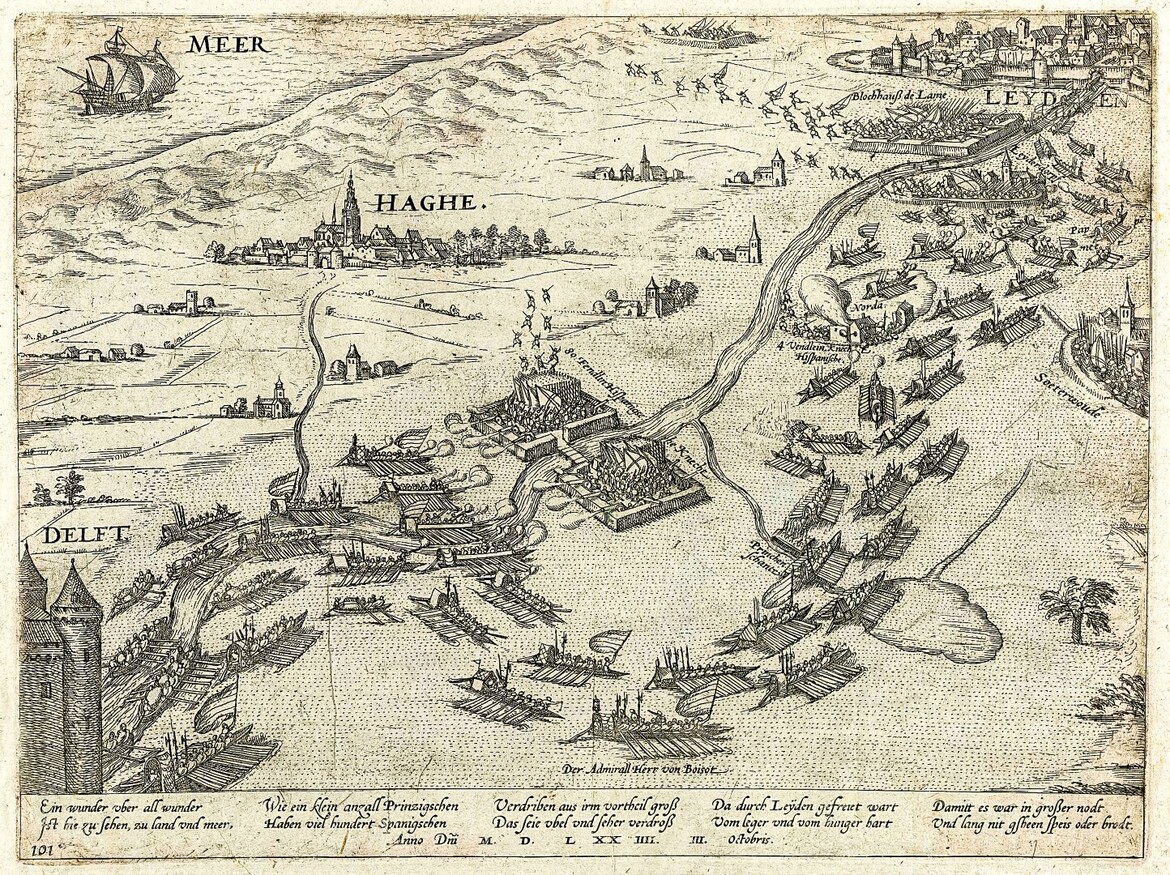 kaart-ontzet-van-leiden-1574-rijksmuseum-netherlands-public-domain