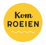 Kom roeien - geel