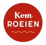 Kom roeien - geel