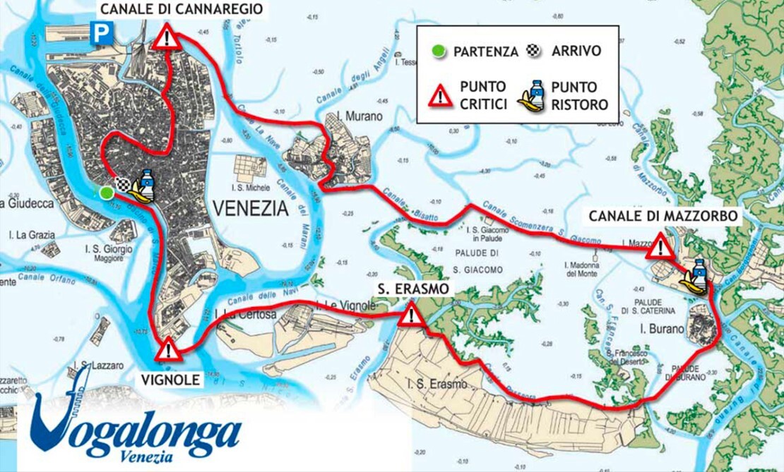 vogalonga-route